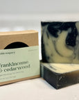 Frankincense & Cedar Wood Shave Bar with Charcoal