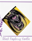 Black raspberry vanilla soap