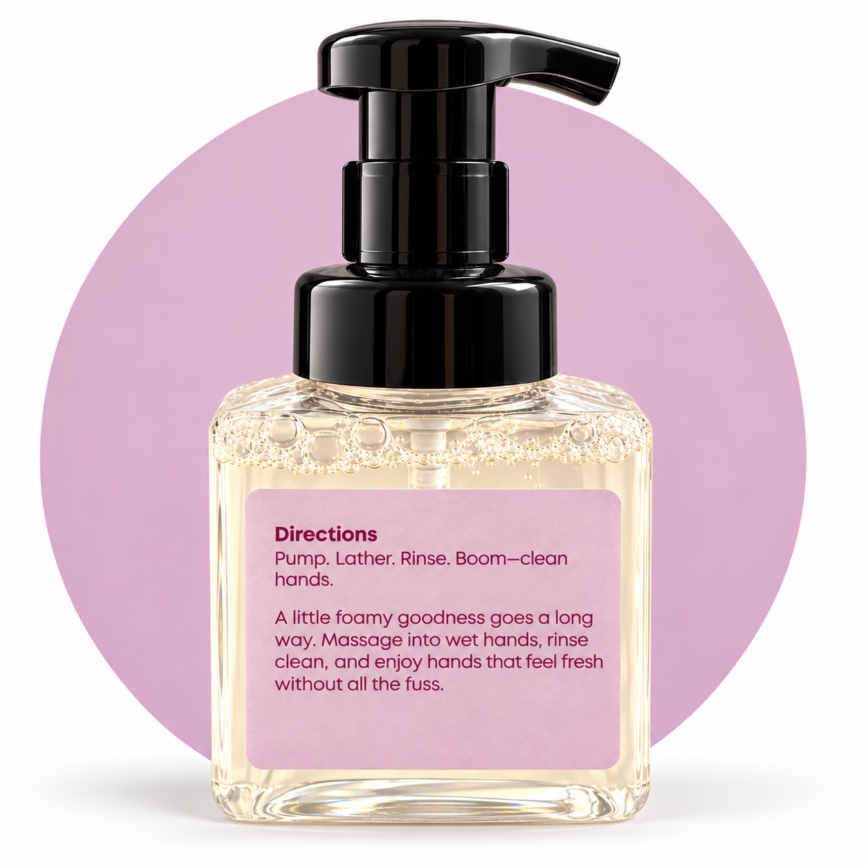Foaming hand soap