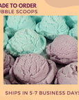 Bubble Bath Scoops - Made to Order