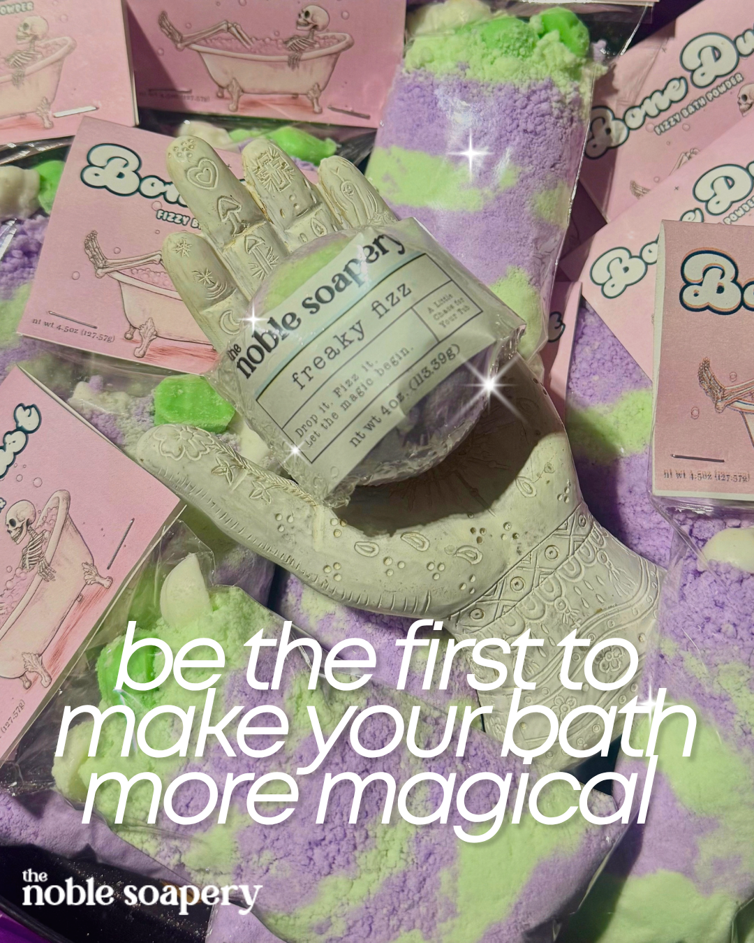 Bone Dust (Fizzy Bath Powder)
