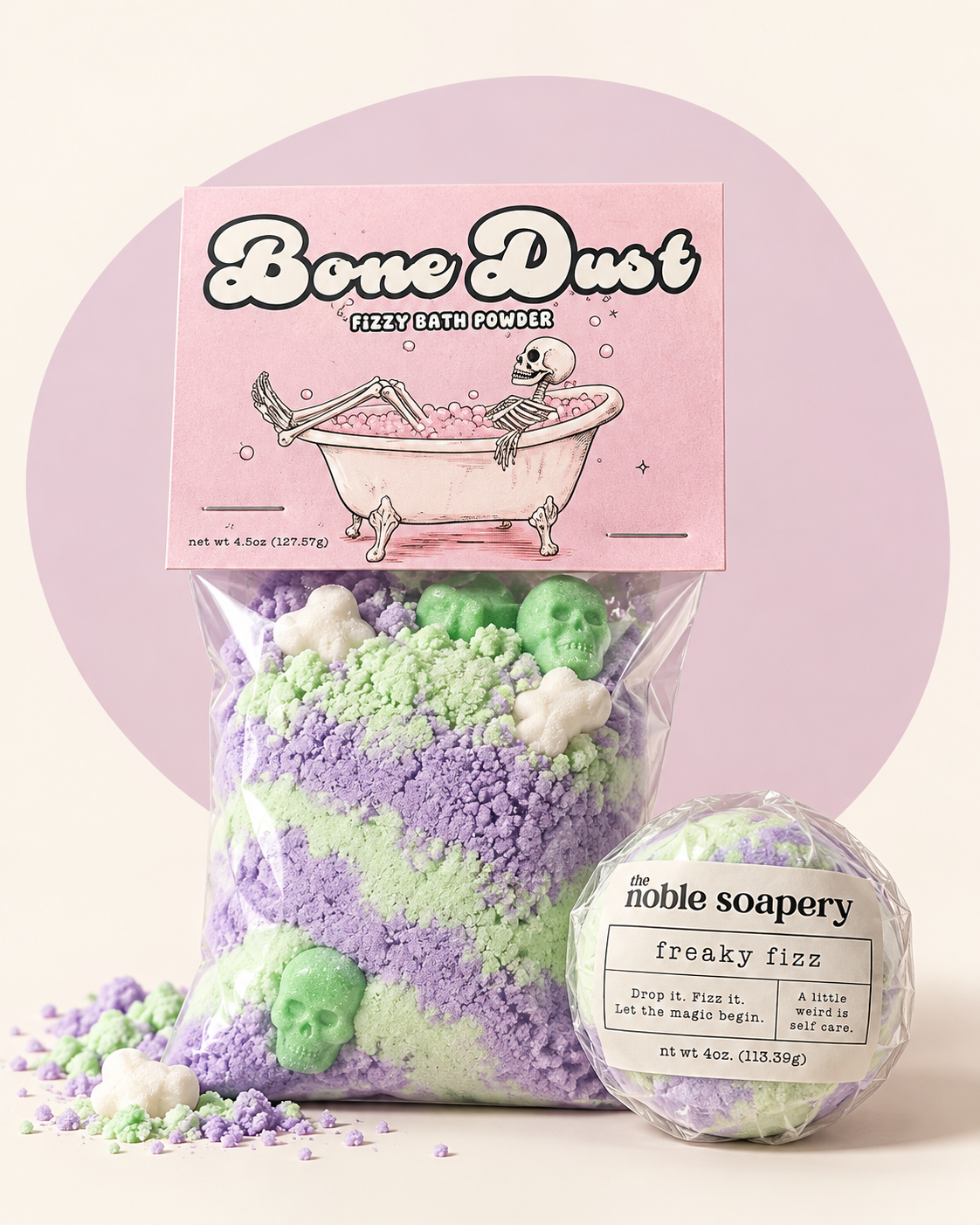 Bone Dust (Fizzy Bath Powder)