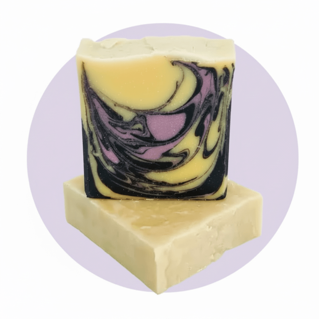 Black raspberry vanilla soap