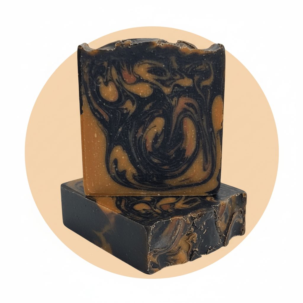 Dark Amber Rosewood soap